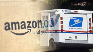 File photograph of Amazon.com package