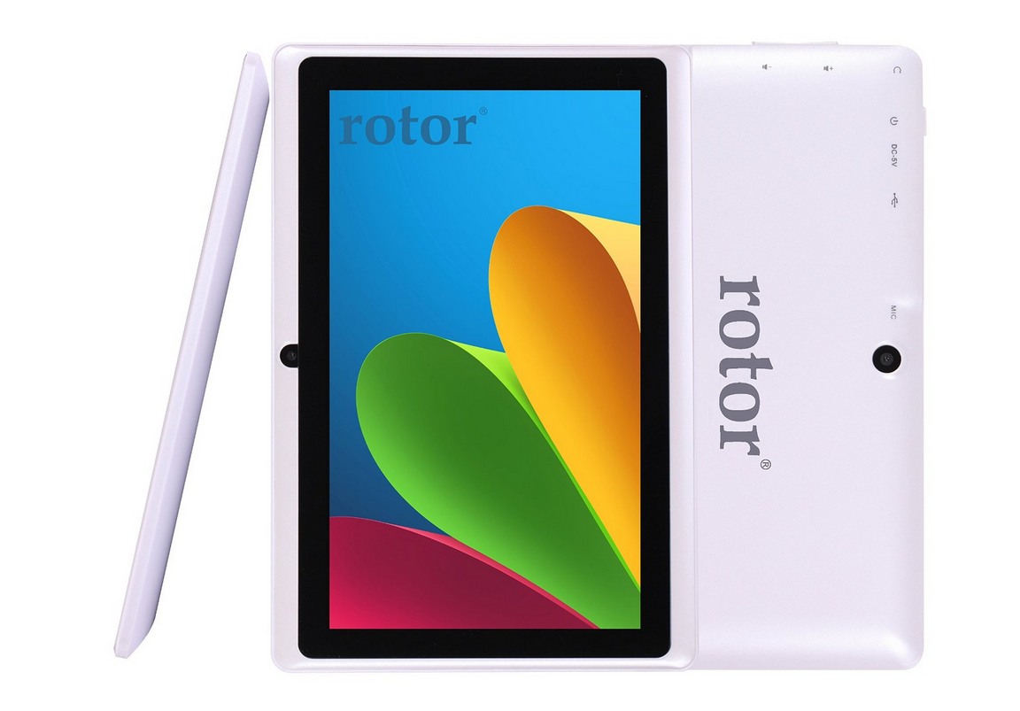 Rotor® 7″ Bluetooth HD Quad Core 1024X600 Tablet Tunguz Review